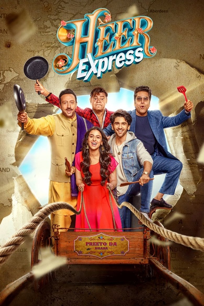 Heer Express 2025 (Hindi + English) Dual Audio Movie WEB-DL 480p, 720p & 1080p Download