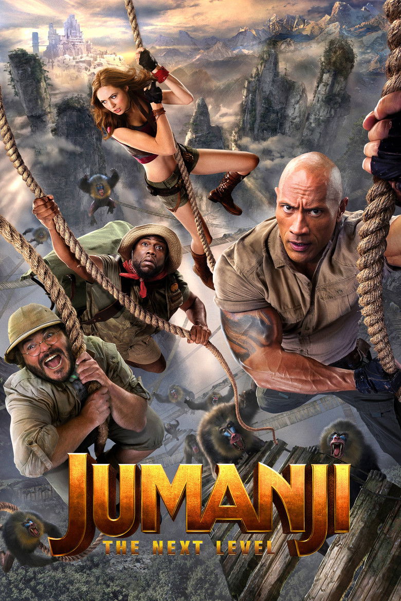 Jumanji: The Next Level 2019 (Hindi + English) Dual Audio Movie WEB-DL 480p, 720p & 1080p Download
