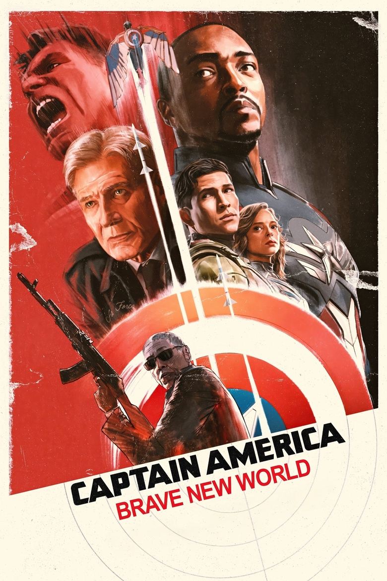 Captain America: Brave New World 2025 [ hindi & ENGLISH] Dual Audio WEB-DL 480p, 720p & 1080p