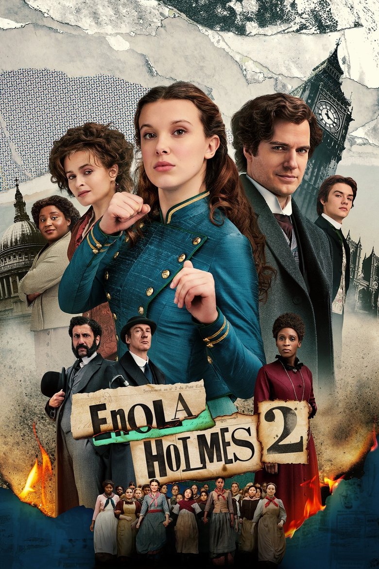 Enola Holmes 2 (2025) (Hindi + English) Dual Audio Movie WEB-DL 480p, 720p & 1080p Download