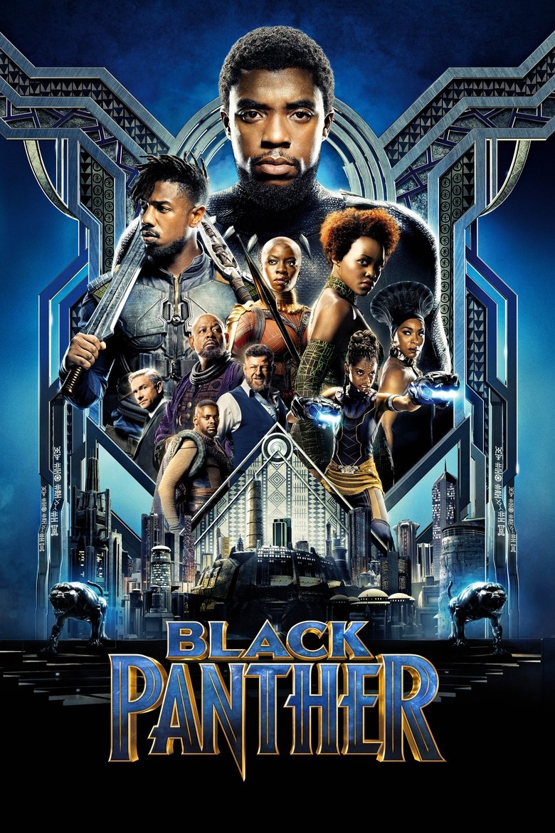 Black Panther 2018 (Hindi + English) Dual Audio  Movie WEB-DL 480p, 720p & 1080p Download
