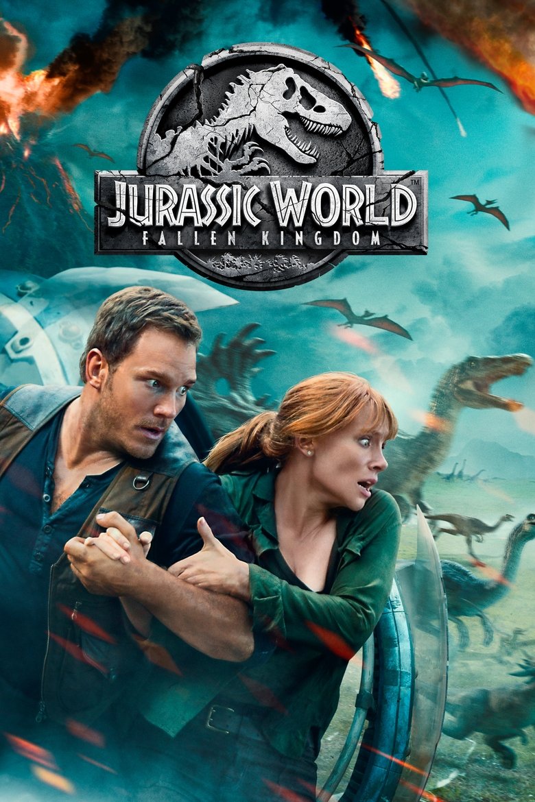 Jurassic World: Fallen Kingdom 2018 (Hindi + English) Dual Audio Movie WEB-DL 480p, 720p & 1080p Download