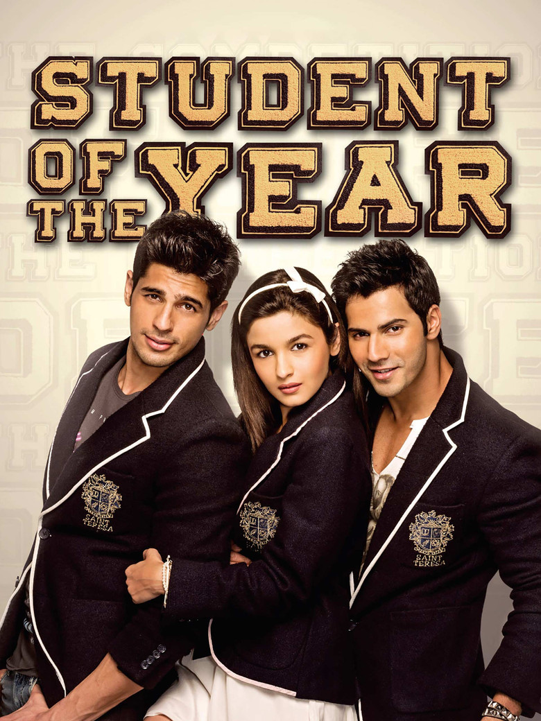 Student Of The Year 2012 (Hindi + English) Dual Audio Movie WEB-DL 480p, 720p & 1080p Download