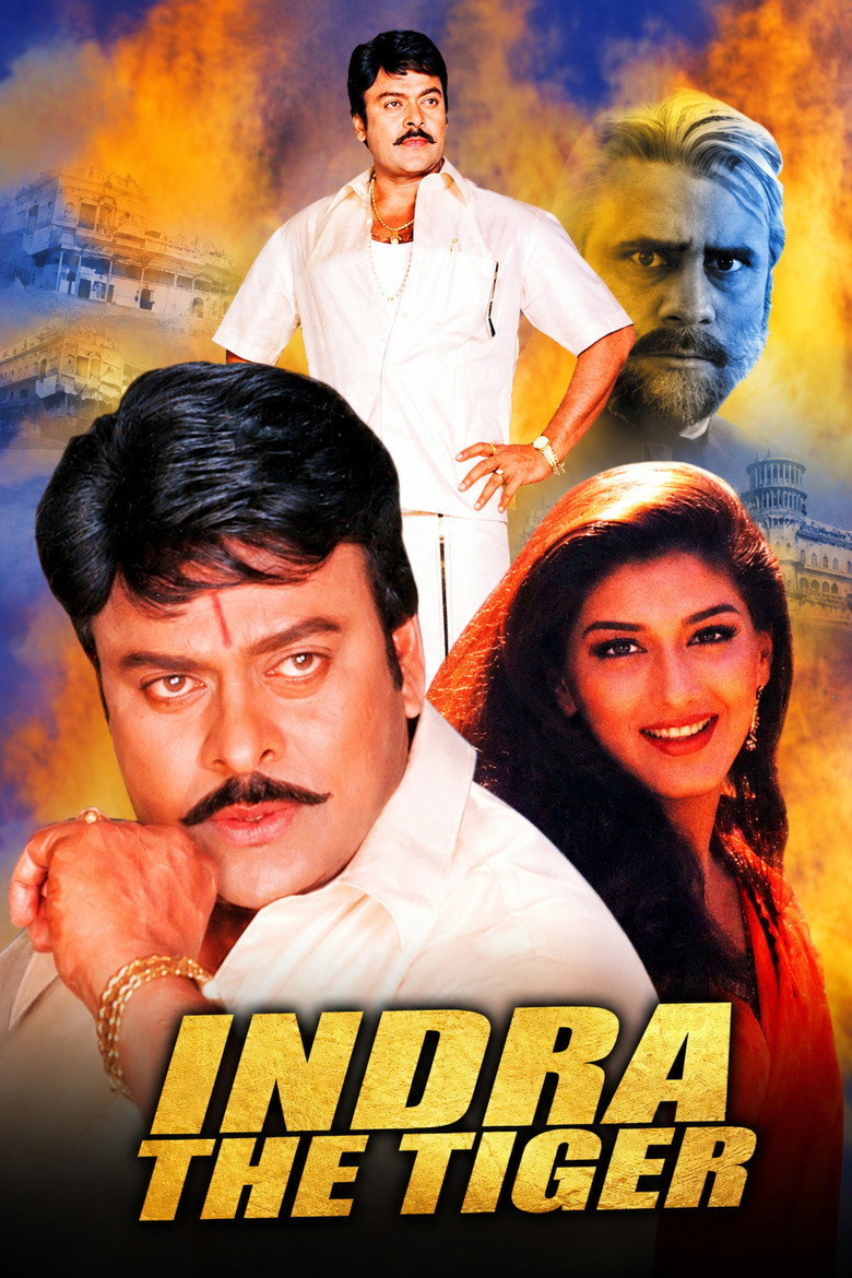 Indra (2002) (Hindi + Telugu) Dual Audio UnCut South Movie
