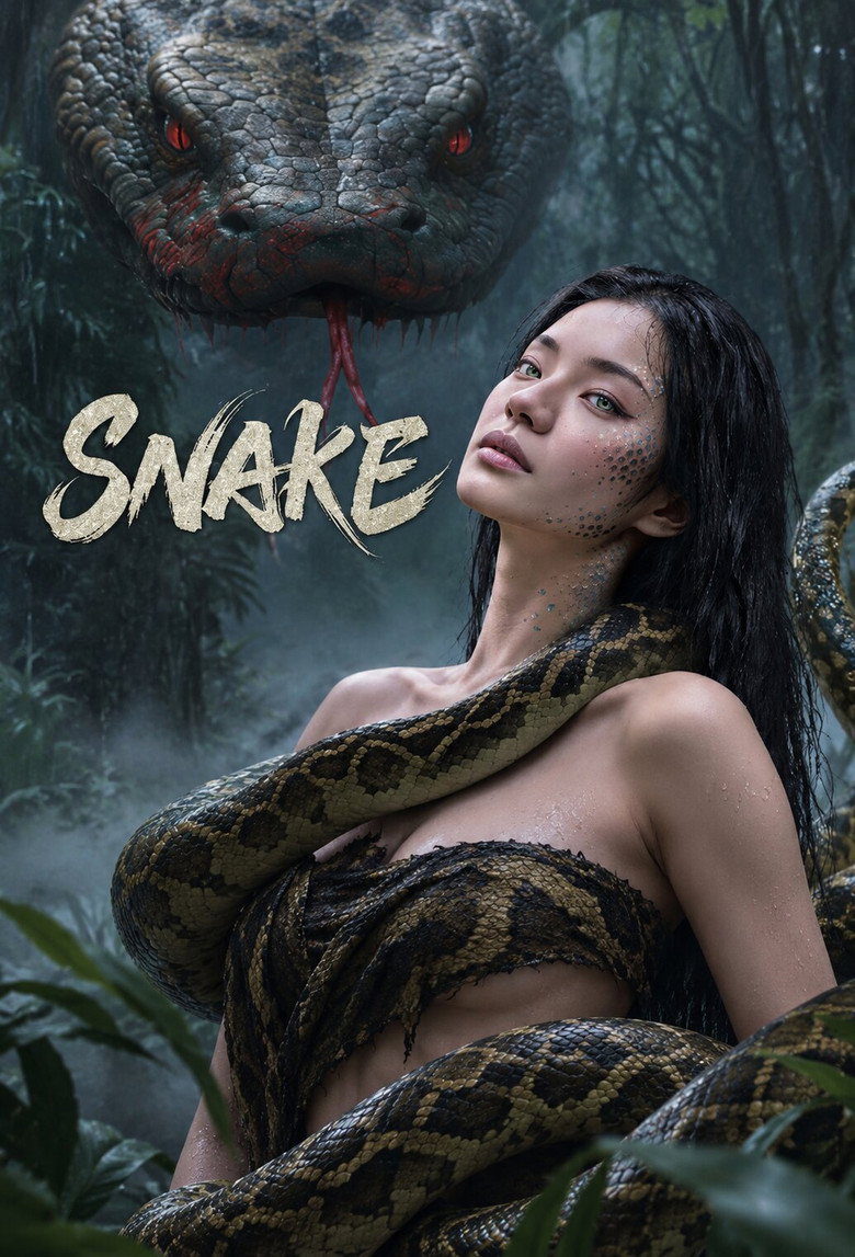 Snake Woman (2025) (Hindi + Chinese) Dual Audio Hollywood Movie
