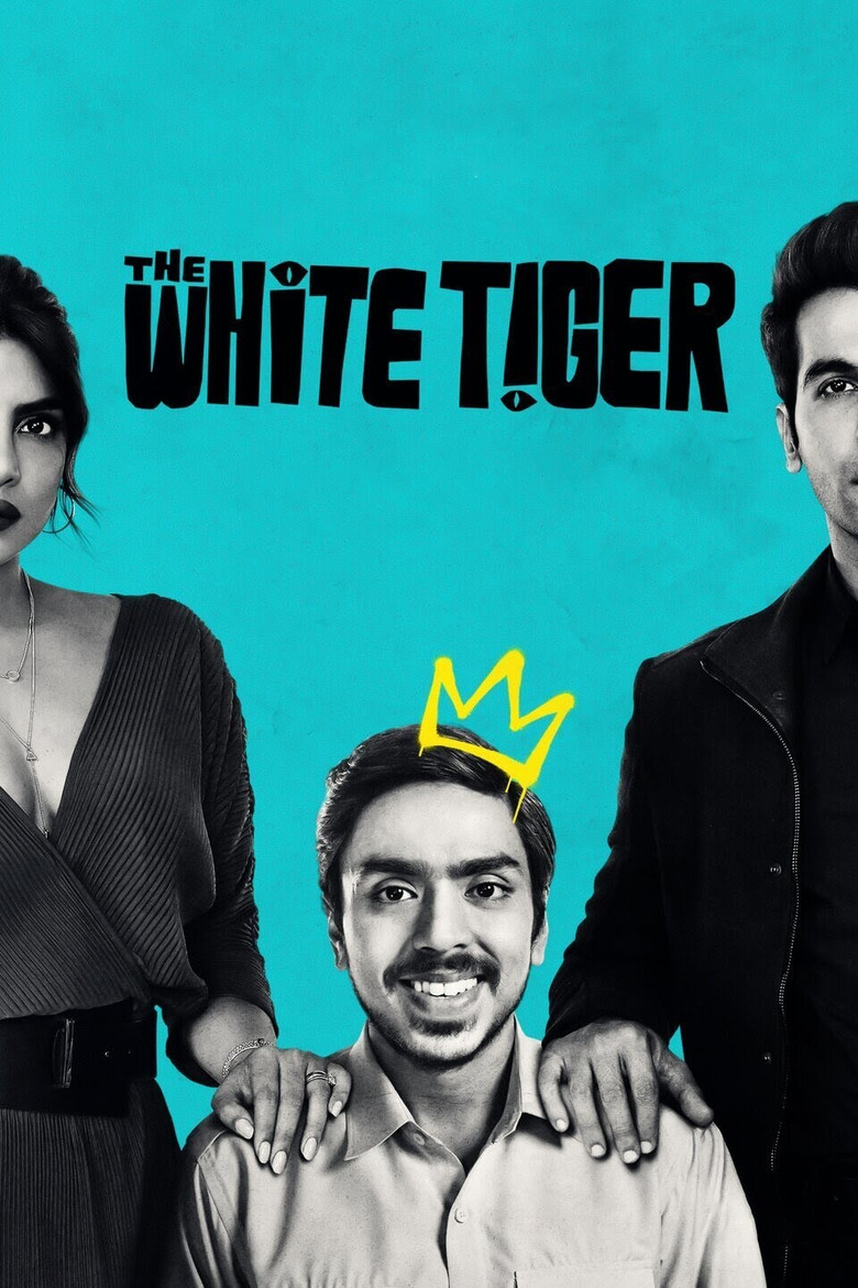 The White Tiger (2022) (Hindi + English) Dual Audio Hollywood Movie