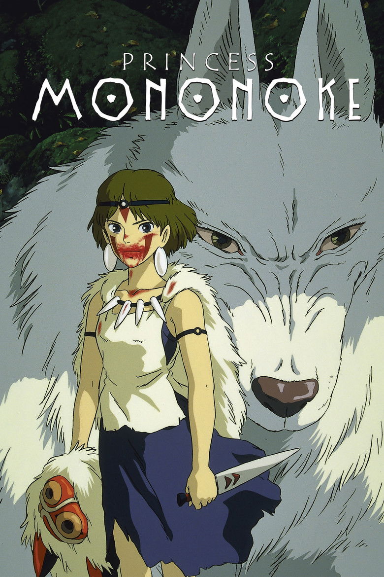 Princess Mononoke (1997) (Hindi + English) Dual Audio Japanese Animated Movie