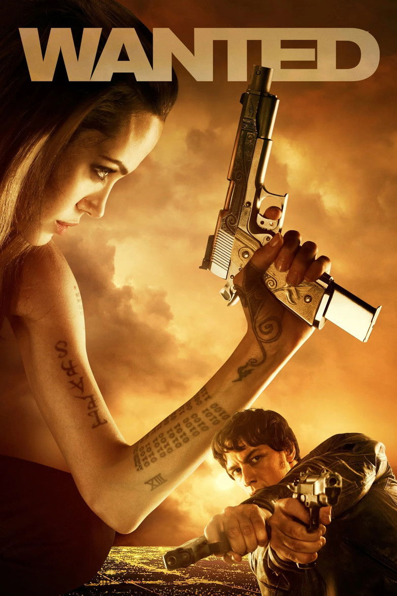 Wanted (2008) (Hindi + English) Dual Audio Hollywood Movie